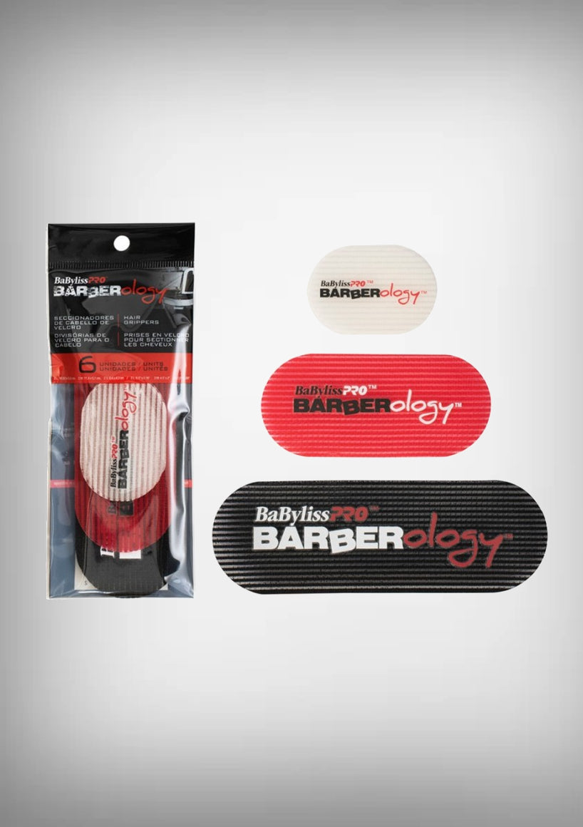BabylissPro Barberology Hair Holders 6pk