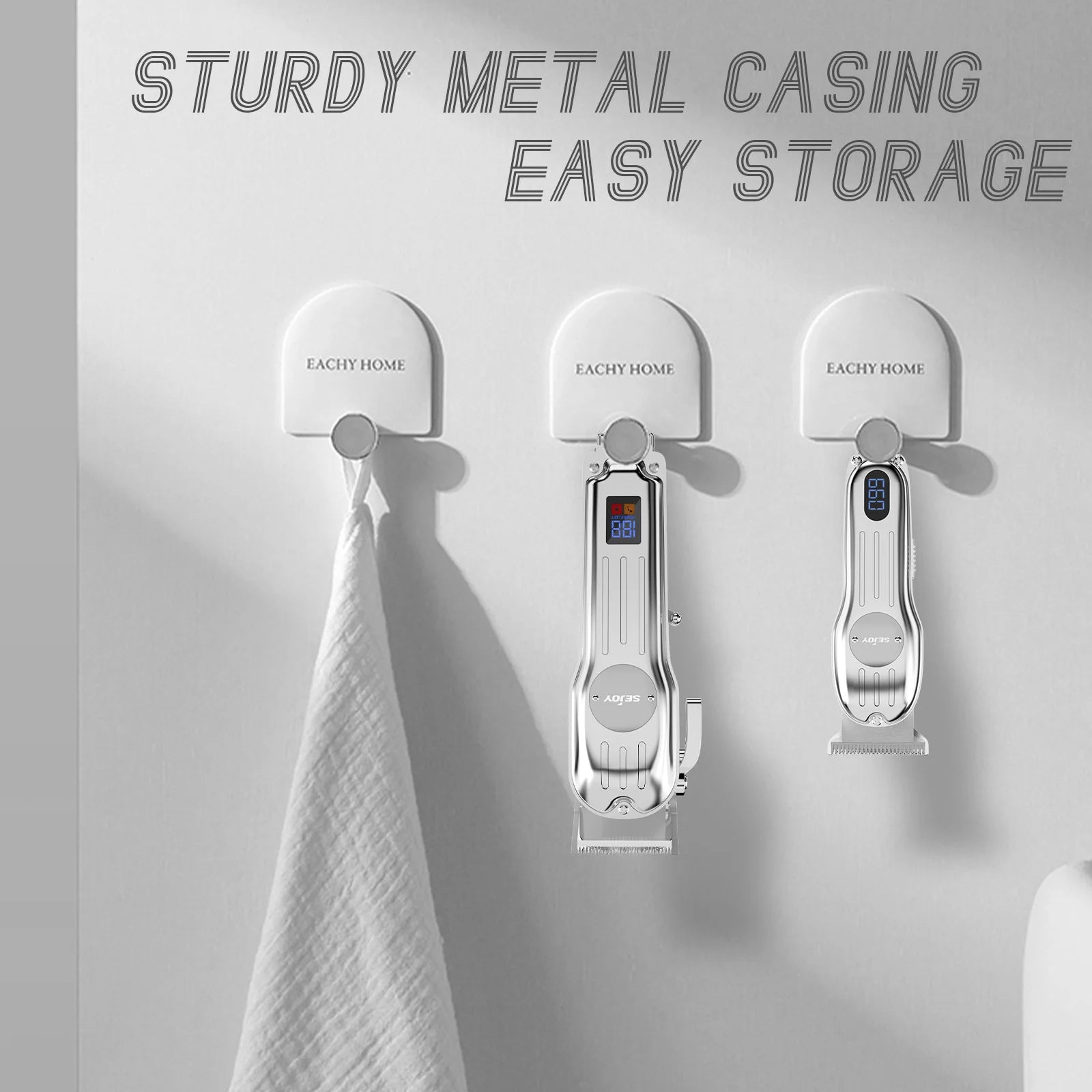 Sejoy Professional Combo Kits Hair Clipper Electric Hair Trimmer Set For Men Rechargeable Cordless Haircut Machine for Barber