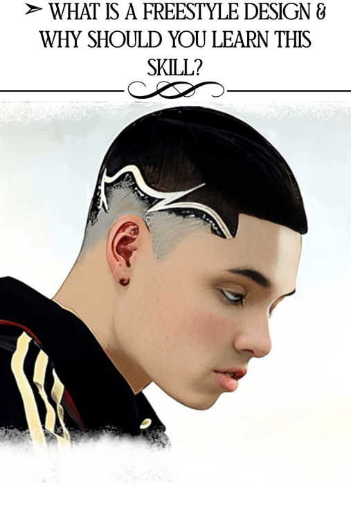 The Art of Designs - Barber Free-Style Design Book, Learn How to FREE-STYLE: Over 150 designs + Tips & Tricks for a PERFECT Design