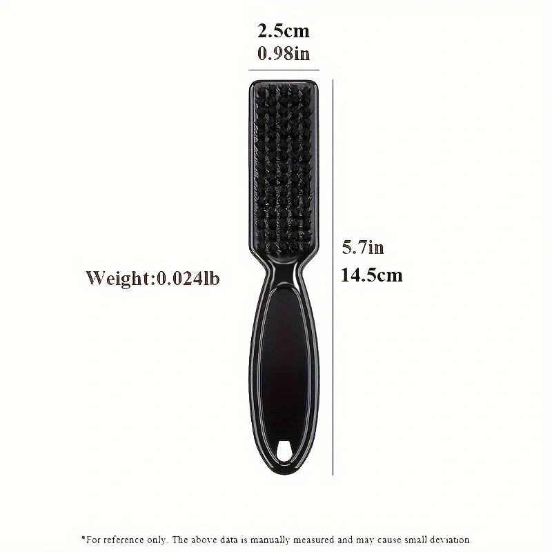 Barber Brush  2 Sets Plastic Handle