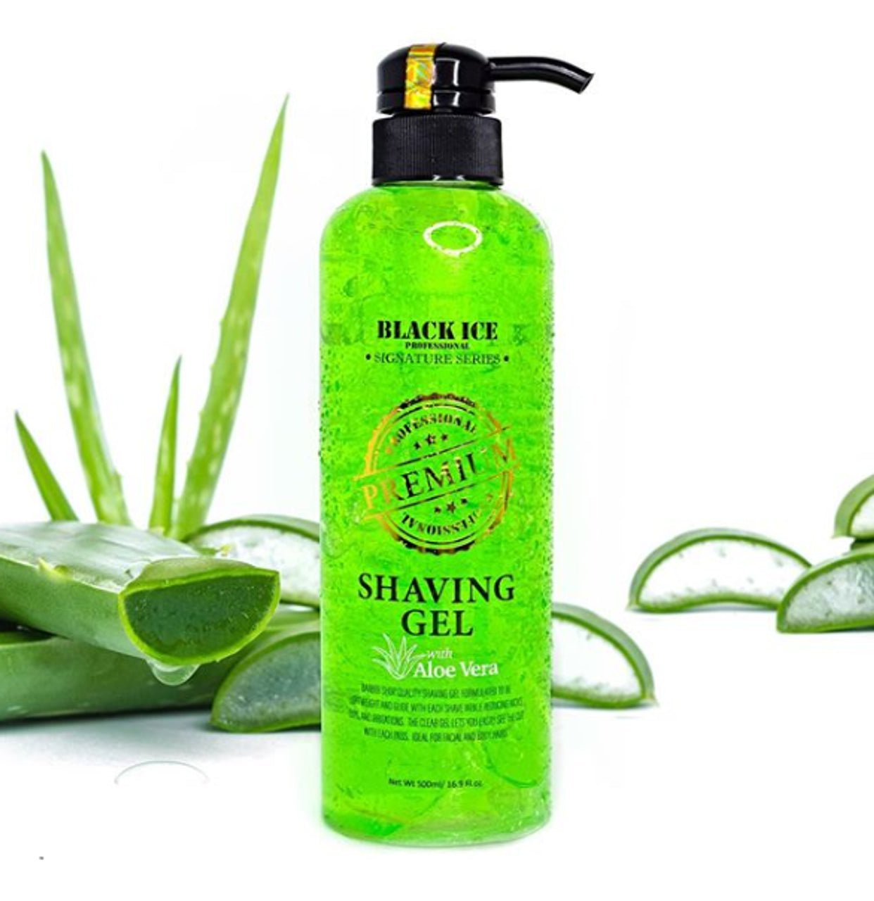 Black Ice Premium Shaving Gel