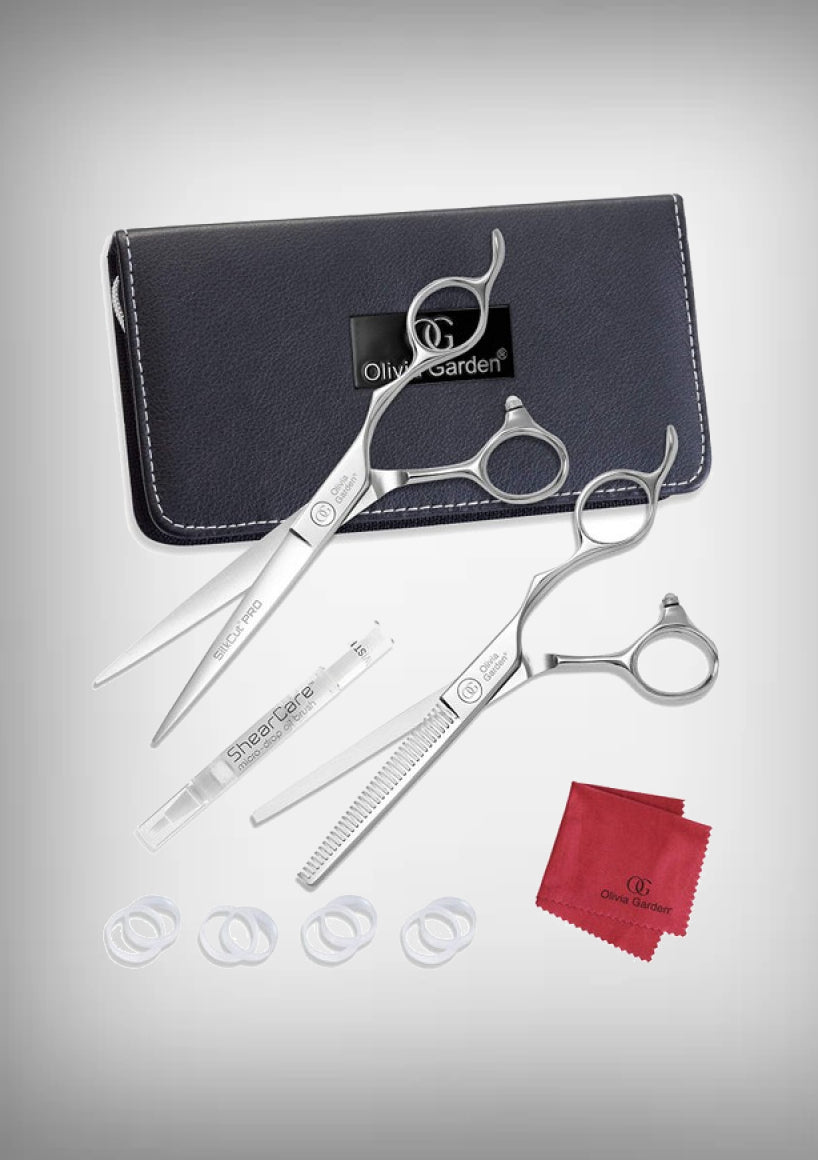 Olivia Garden SilkCutPRO Shear & Thinner Case Deal