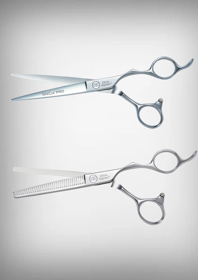 Olivia Garden SilkCutPRO Shear & Thinner Case Deal