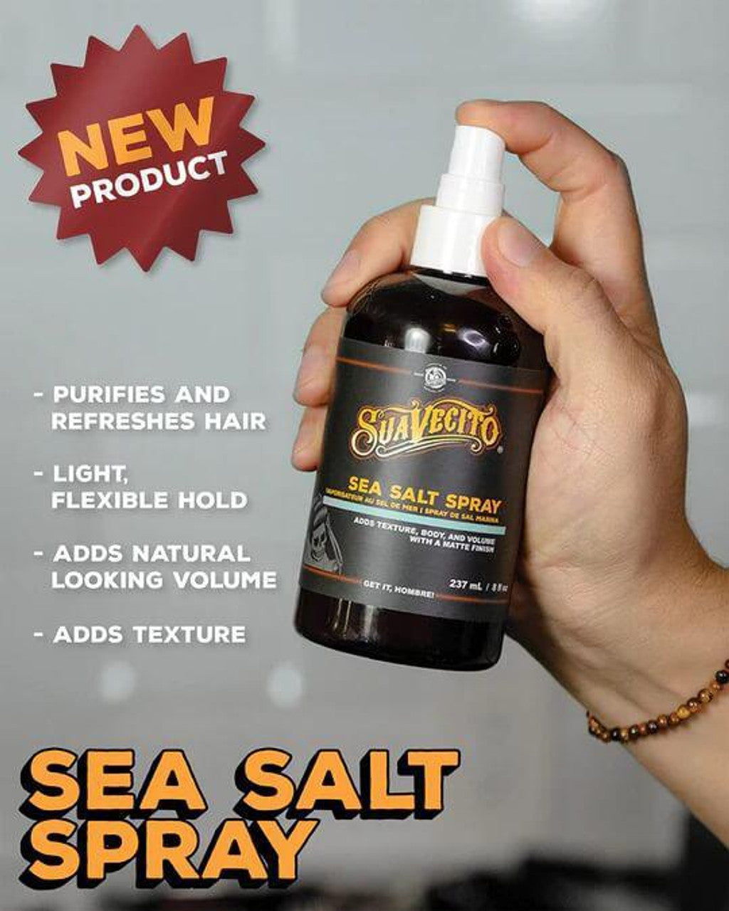 Suavecito Sea Salt Spray
